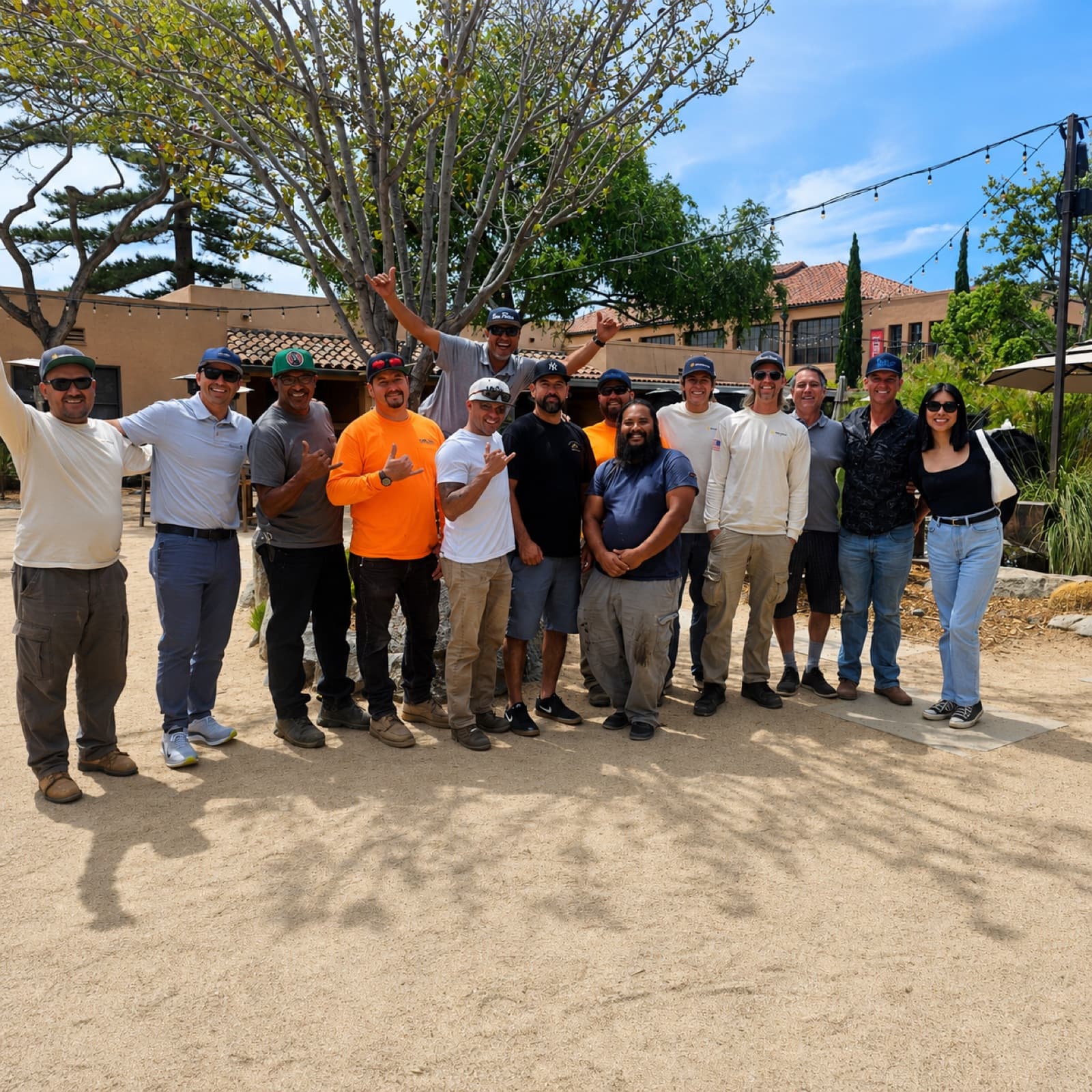 The San Diego Solar in-house installation crew